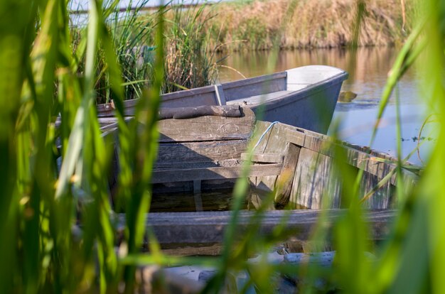 bateau sur la rivière