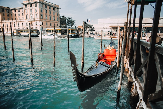 Bateau à Venise, Italie