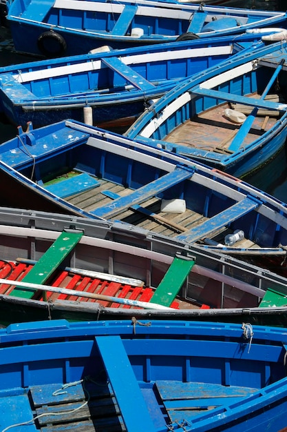 Photo bateaux amarrés au port