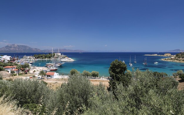 Bateaux dans la ville de Datca