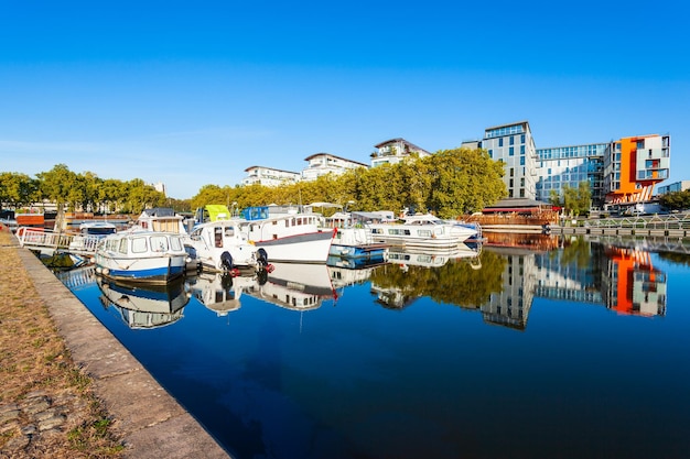 Bateaux sur l'Erdre Nantes