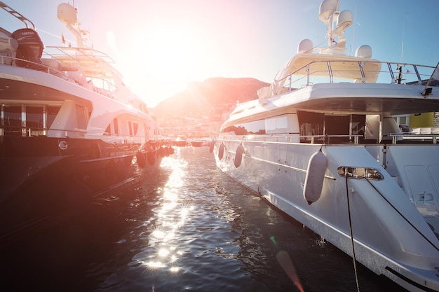 Bateaux de plaisance à Monte-Carlo