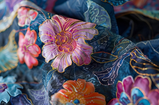 Batik Beauty dévoile les motifs et les textures en gros plan