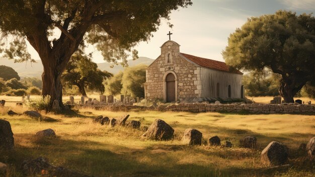 Photo bâtiment de l'ancienne église de l'abbaye