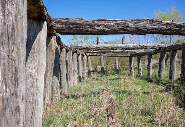 Bâtiment en bois médiéval