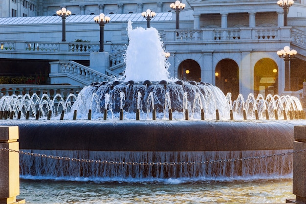 Photo bâtiment de la capitale de la pennsylvanie à harrisburg.