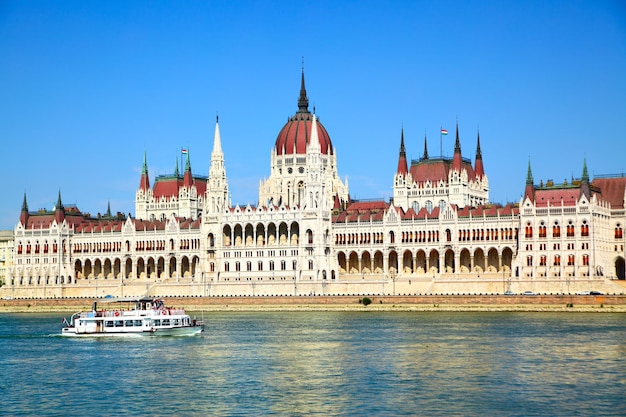 Le bâtiment du Parlement à Budapest, Hongrie