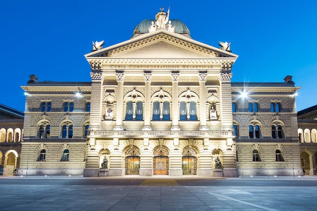 Bâtiment du Parlement suisse. Berne, Suisse