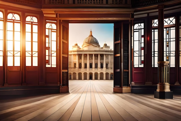 Le bâtiment du parlement