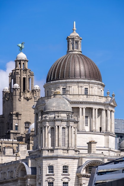 Bâtiment du port de Liverpool, Mann Island, Liverpool, Angleterre