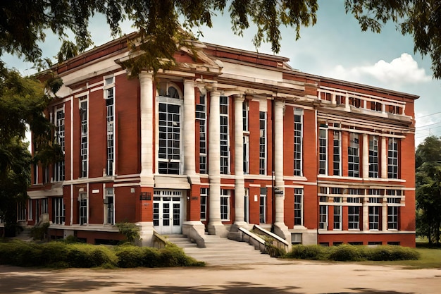 Bâtiment d'une école publique