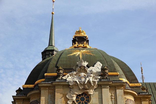 Le bâtiment d'époque à Stockholm en Suède