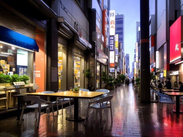 Photo bâtiment de la gare de tokyo au crépuscule quartier des affaires de marunouchi bâtiment paysager de la ville du japon