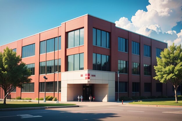 Bâtiment Hôpital Croix Rouge Institution Médicale Santé Traitement Maladie Fond D'écran