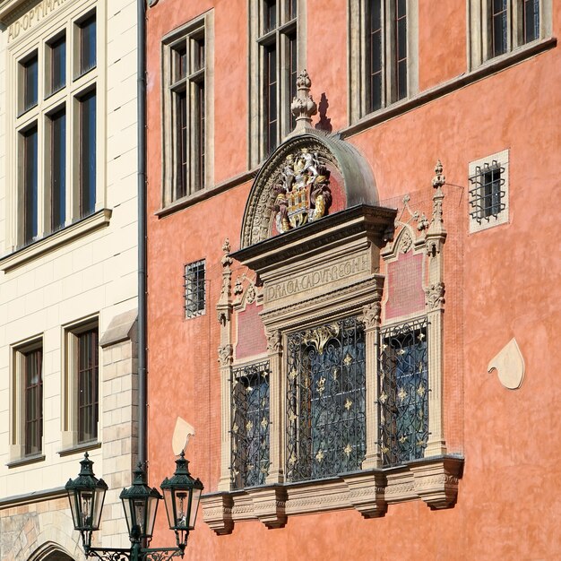 Bâtiment de l'hôtel de ville à Prague