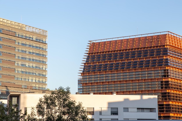 Bâtiment moderne de la ville de Barcelone