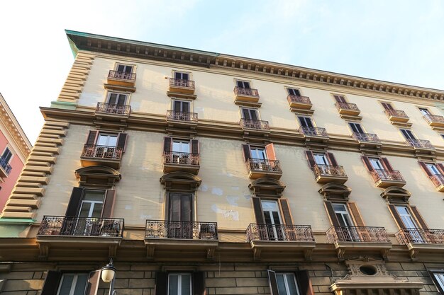 Bâtiment à Naples Italie