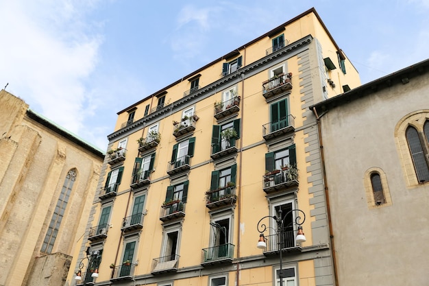 Bâtiment à Naples Italie