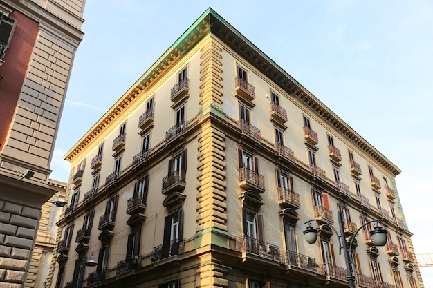 Bâtiment à Naples Italie