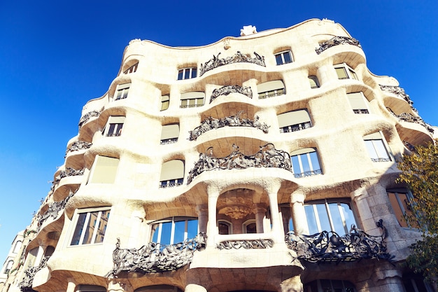 Bâtiment La Pedrera à Barcelone