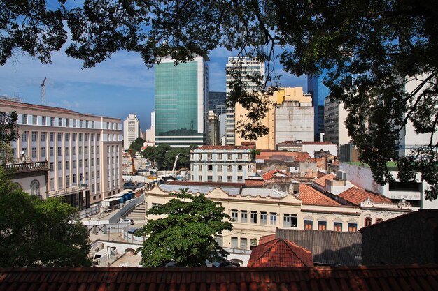 Le bâtiment à Rio de Janeiro, Brésil