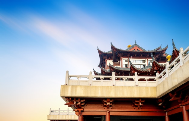 Bâtiment de style chinois ancien