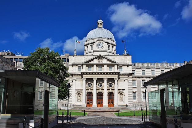 Le bâtiment vintage Dublin Irlande