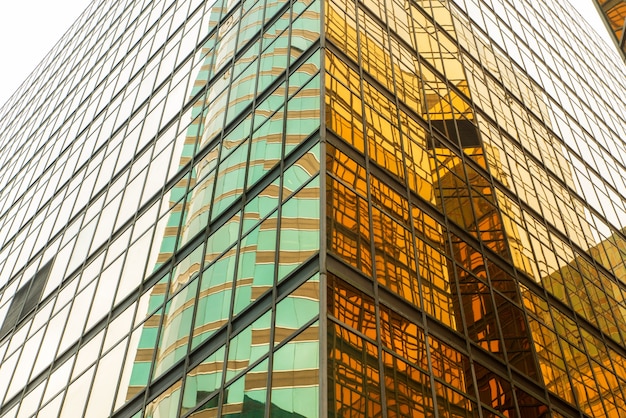 Photo bâtiments de bureaux modernes au centre-ville