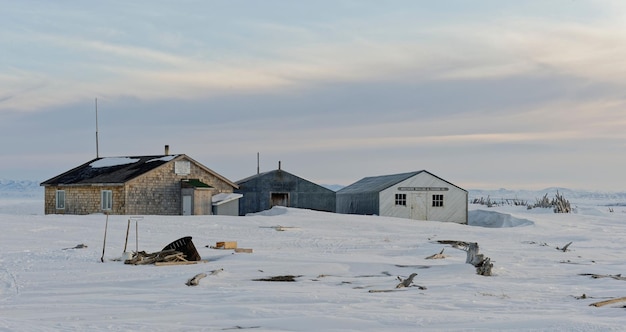 Bâtiments de la compagnie baleinière et commerciale du nord du Yukon