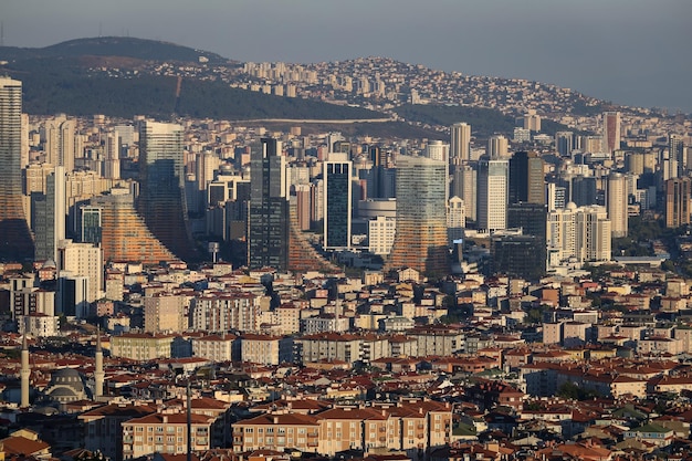 Bâtiments dans la ville d'Istanbul Turquie