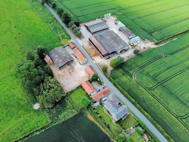 Bâtiments de ferme North Yorkshire Angleterre