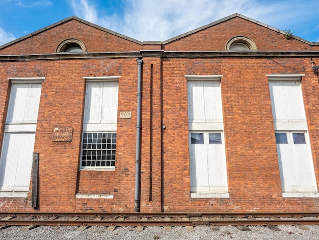 Bâtiments historiques du Musée des sciences et de l'industrie situés dans la ville de Manchester en Angleterre