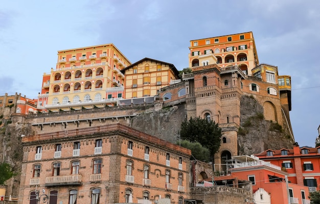 Bâtiments à Sorrento Naples Italie