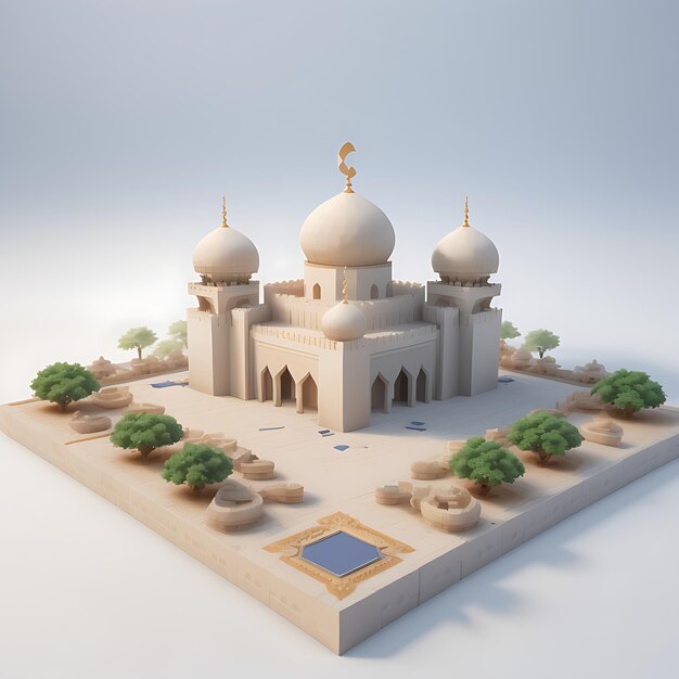 Bâtiments de style islamique