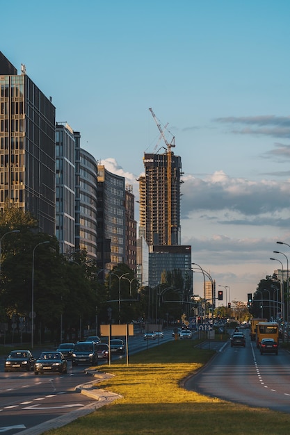 Photo bâtiments en ville contre le ciel