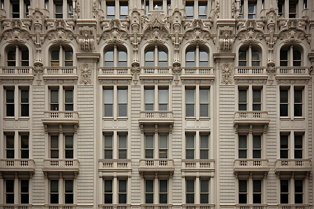 Photo les bâtiments de la ville de new york à manhattan.