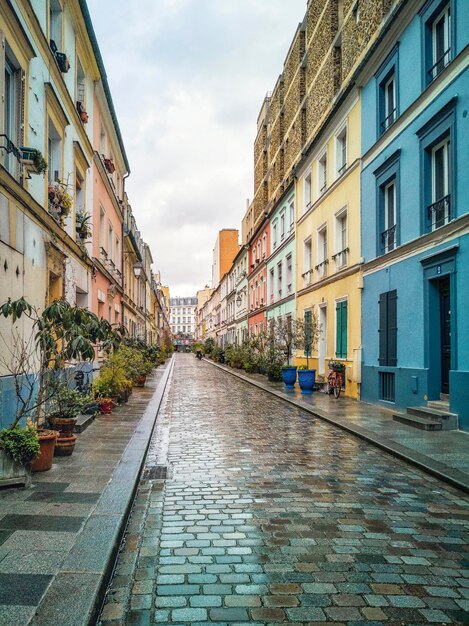 Bâtiments en ville