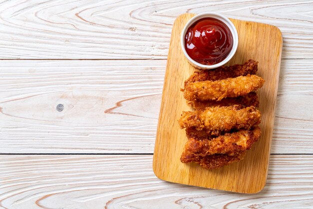 bâtonnet de poulet frit