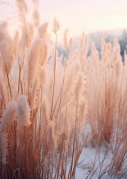 le beau blé doré est le fond de la nature