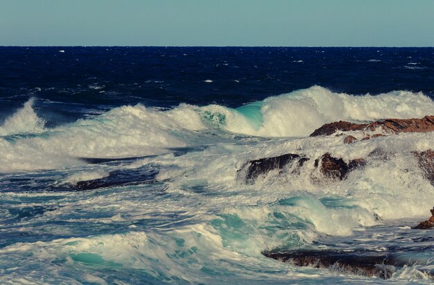 Beau bord de mer à Chypre