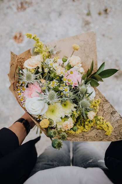 Un beau bouquet de fleurs