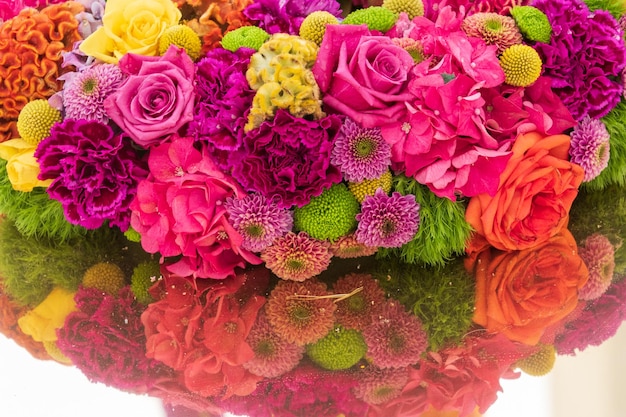 Un beau bouquet de fleurs