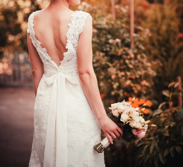 beau bouquet de mariage coloré