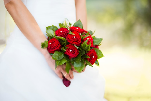 Beau bouquet de mariage