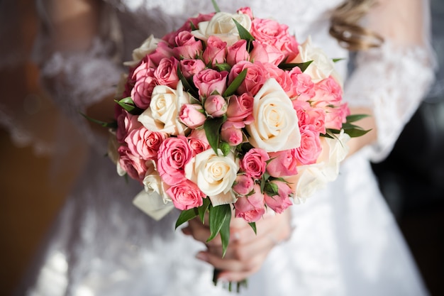 Beau bouquet de mariage