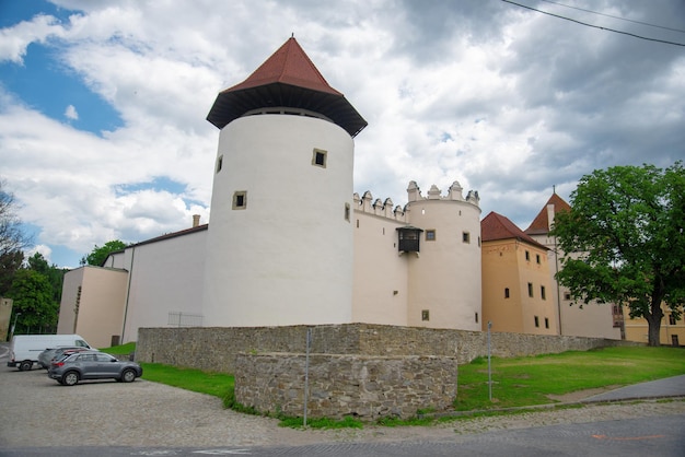 Beau château historique dans la ville de Kezmarok. Slovaquie, Europe.