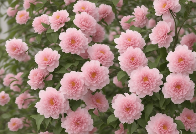 Beau chrysanthème rose Flowes au printemps