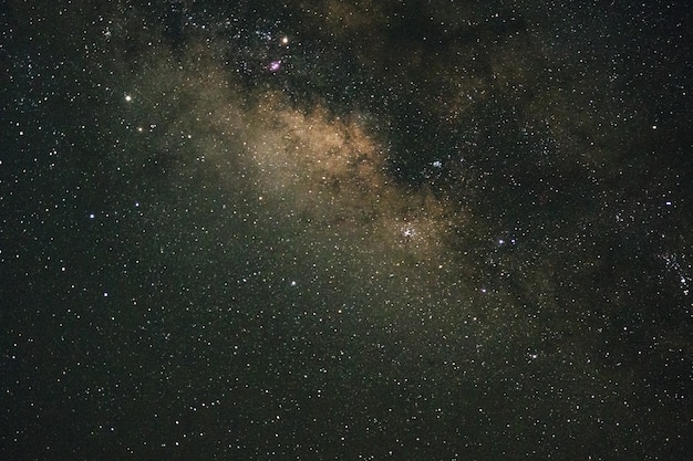 Beau ciel étoilé. étoiles la nuit