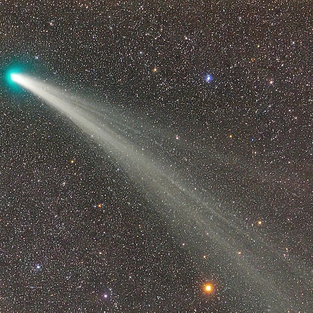 Photo un beau ciel nocturne avec des étoiles et de la lune