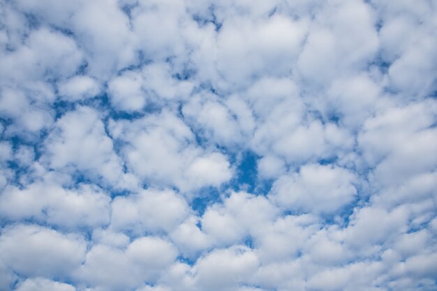 Beau ciel et nuages